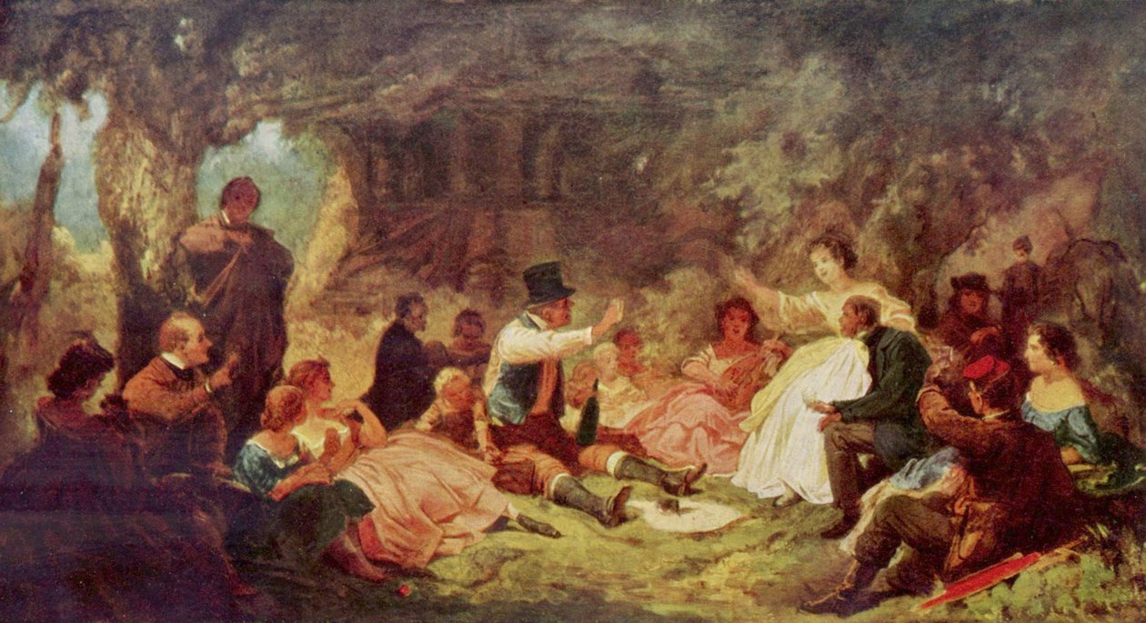 A piknik alkotó: Carl Spitzweg