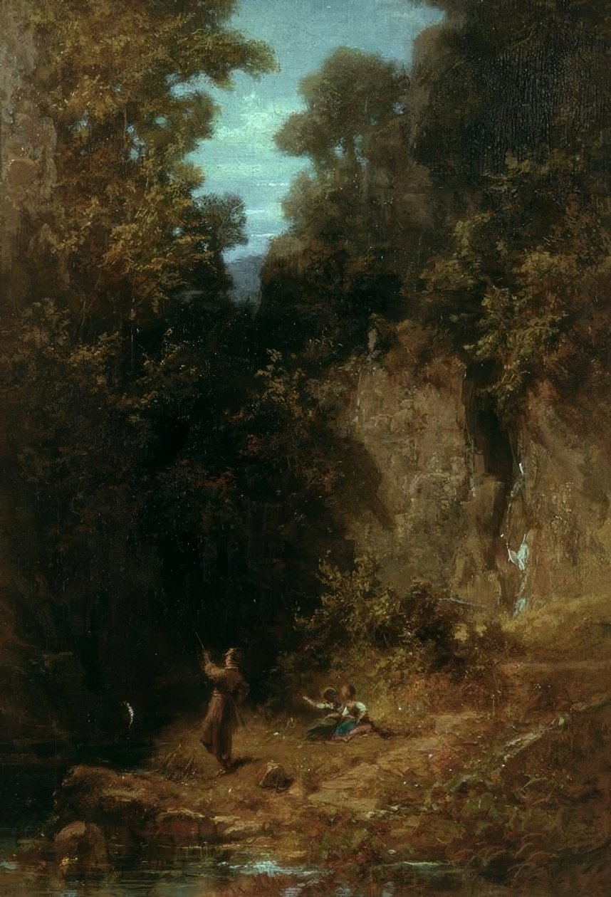 A halász alkotó: Carl Spitzweg