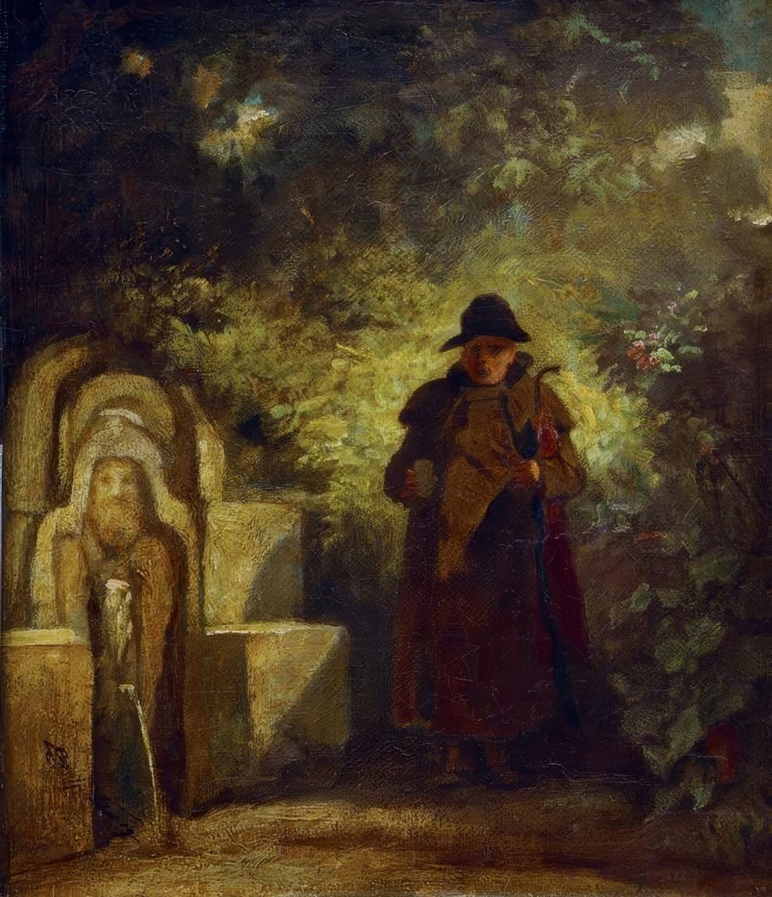A kút vendége alkotó: Carl Spitzweg