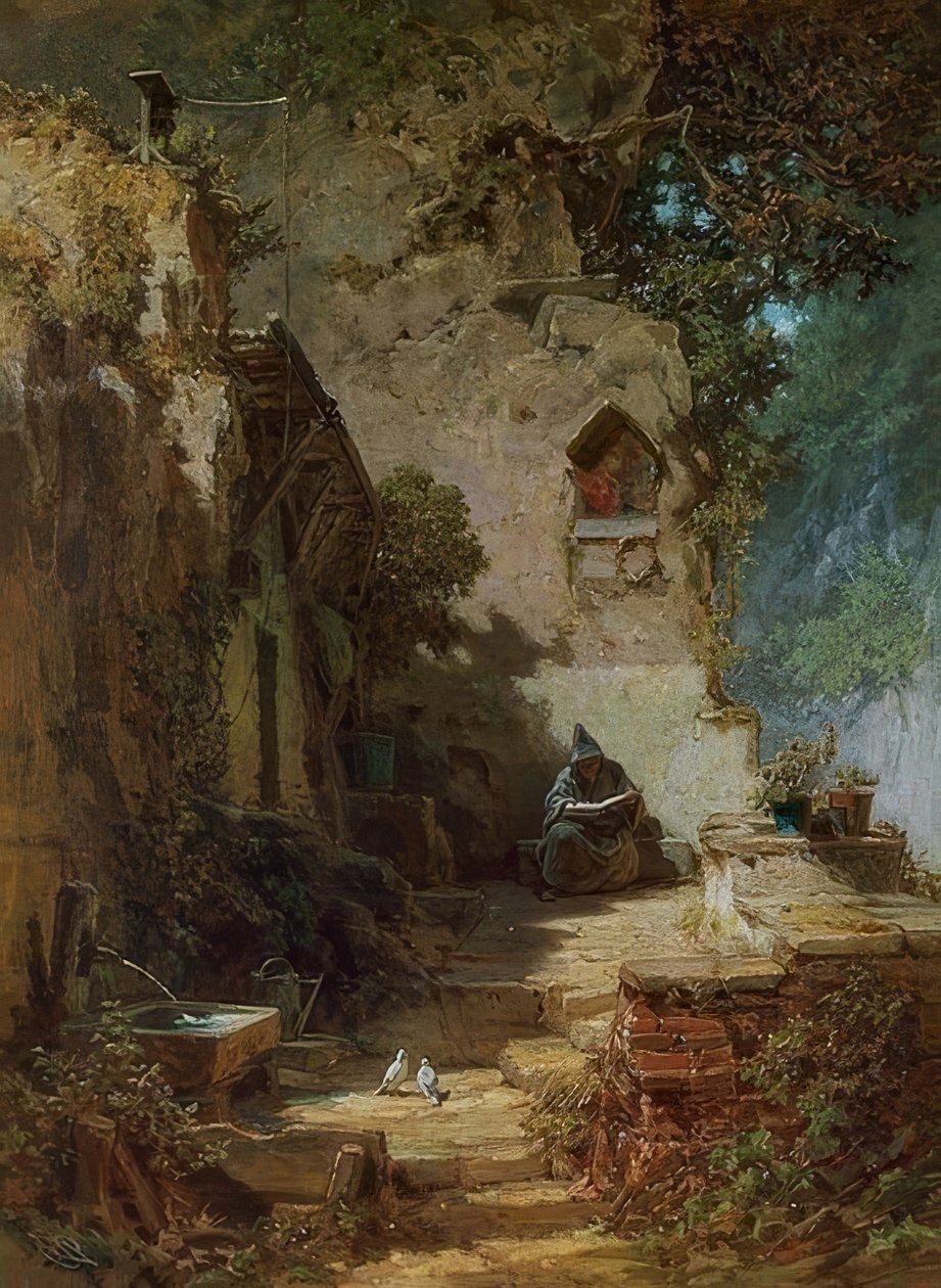 a remete alkotó: Carl Spitzweg