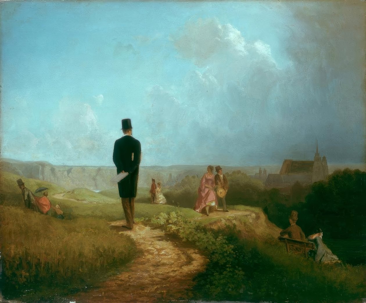 A kert büszkesége alkotó: Carl Spitzweg