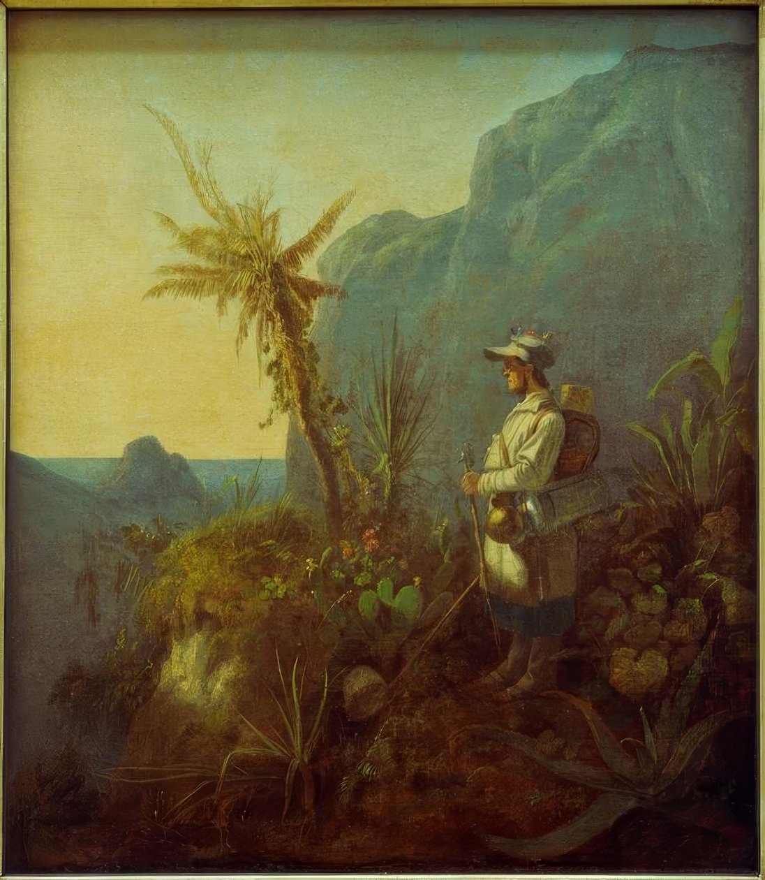 A természettudós a trópusokon alkotó: Carl Spitzweg