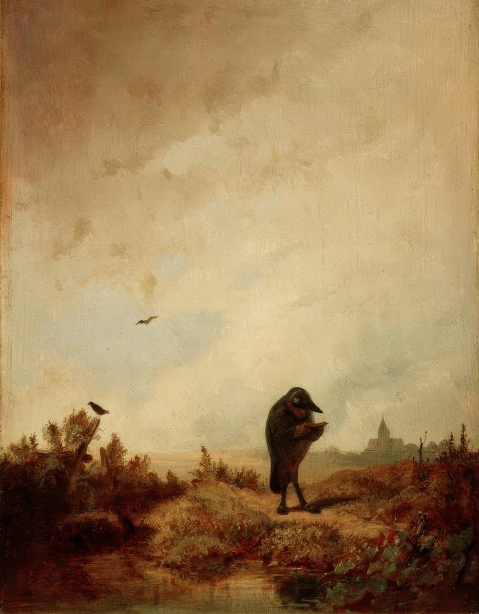 A Holló alkotó: Carl Spitzweg