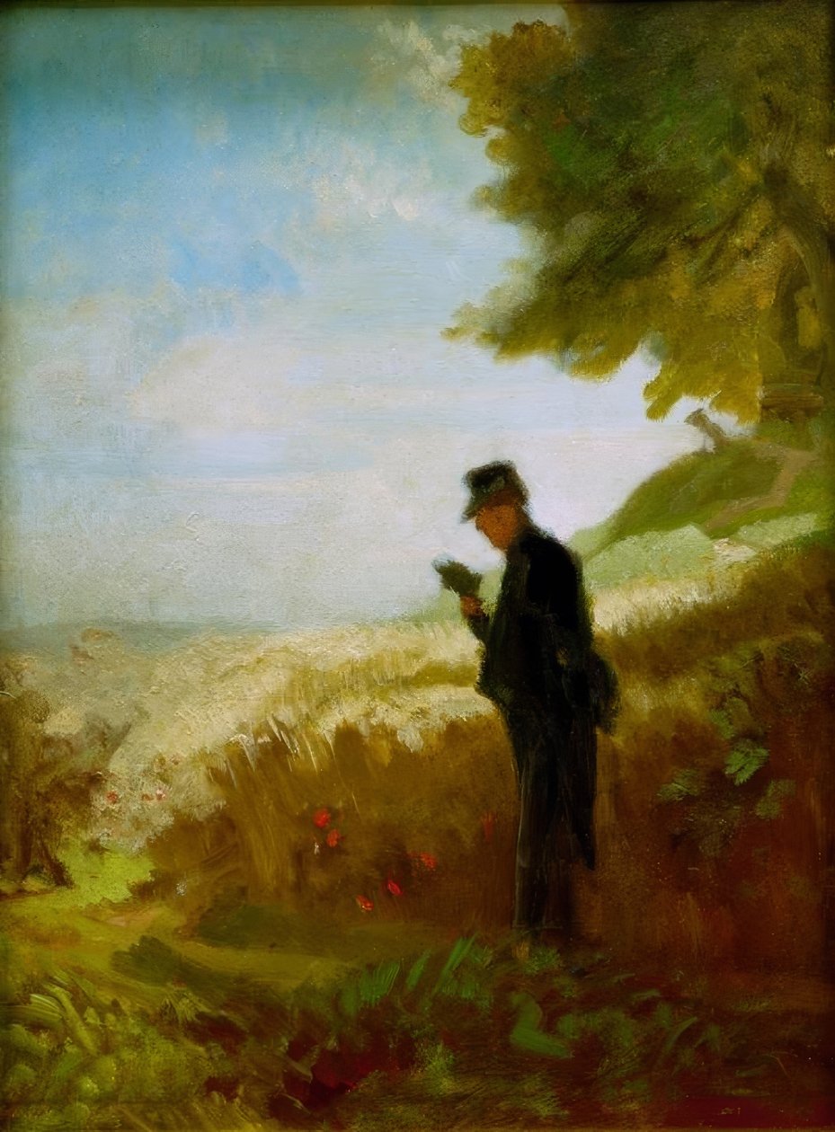 A séta alkotó: Carl Spitzweg