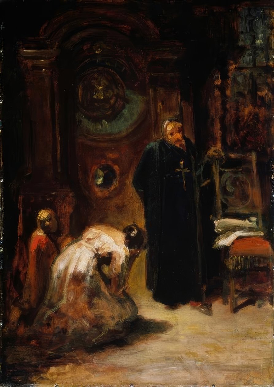 Vallomás alkotó: Carl Spitzweg