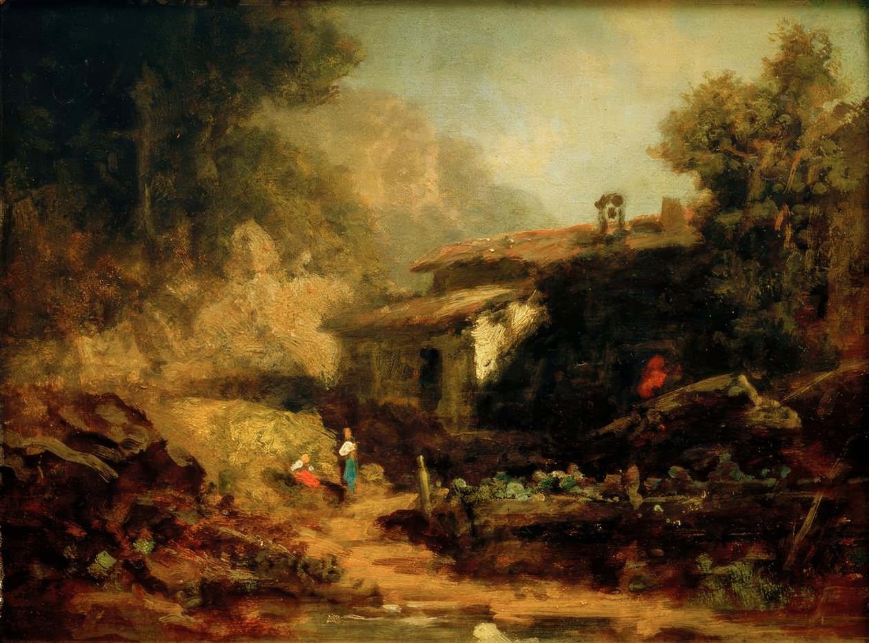 Malom a hegyekben alkotó: Carl Spitzweg