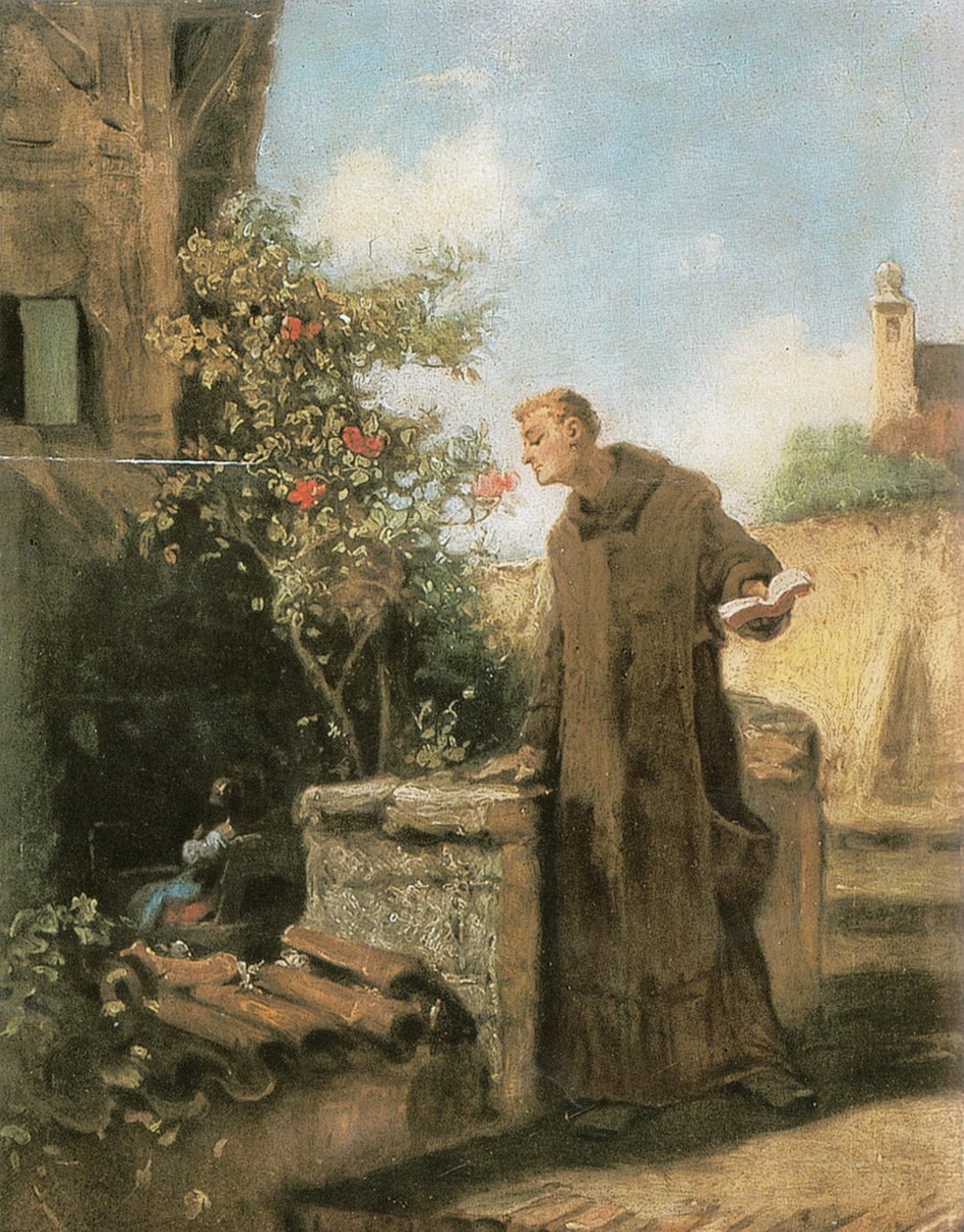 Szerzetes, rózsa illatú alkotó: Carl Spitzweg