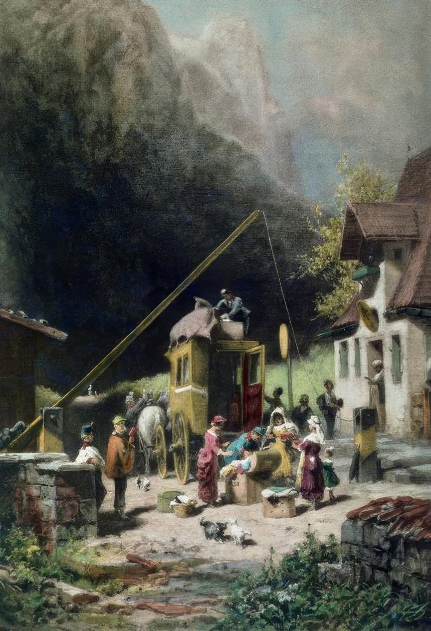 Csak a gondolatok vámmentesek alkotó: Carl Spitzweg