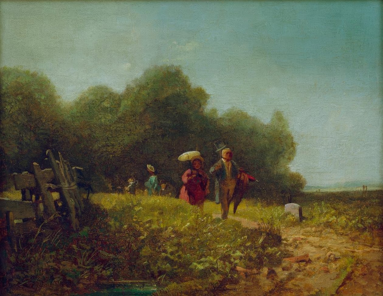 Vasárnapi séta alkotó: Carl Spitzweg