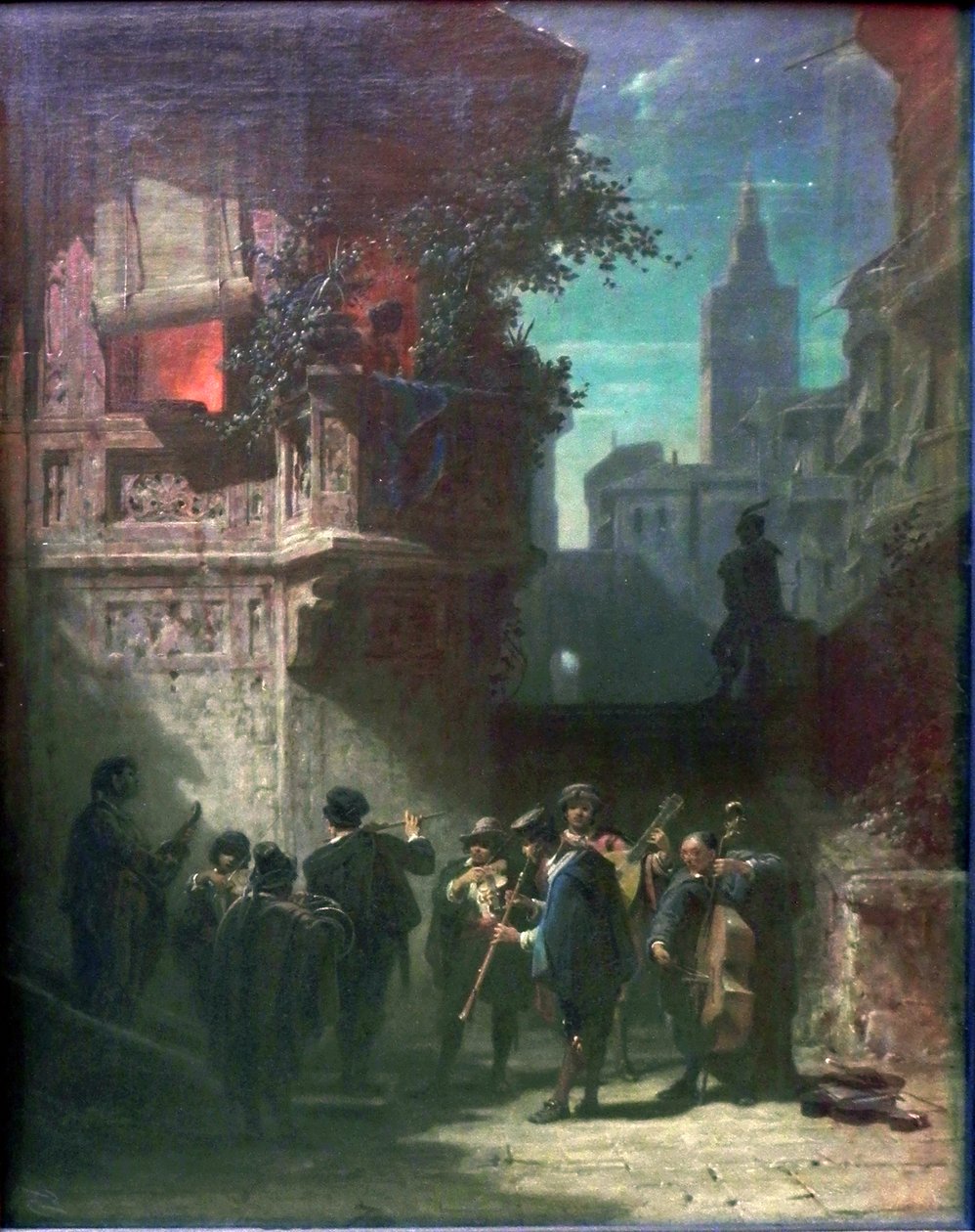 Spanyol szerenád alkotó: Carl Spitzweg