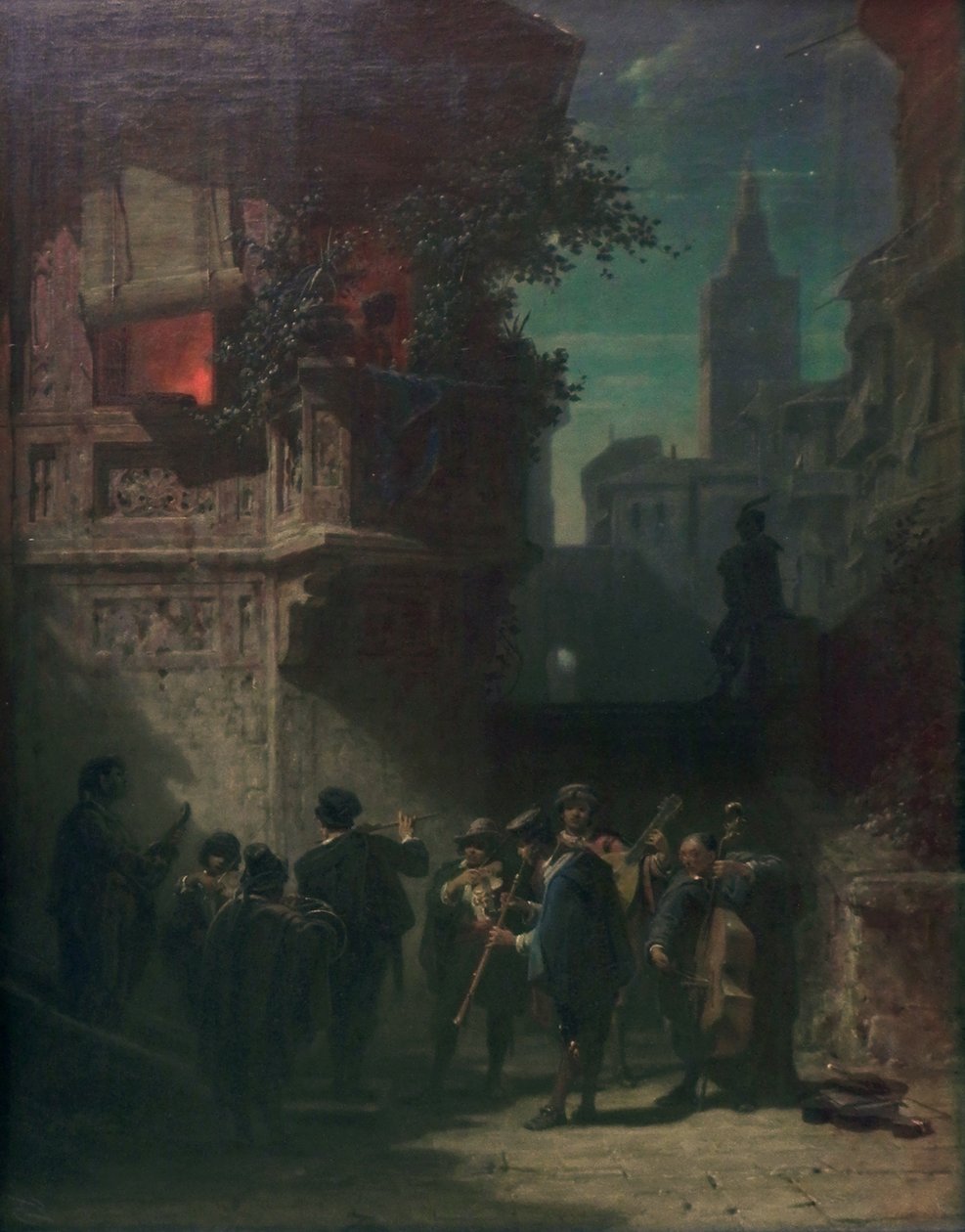 Spanyol szerenád alkotó: Carl Spitzweg