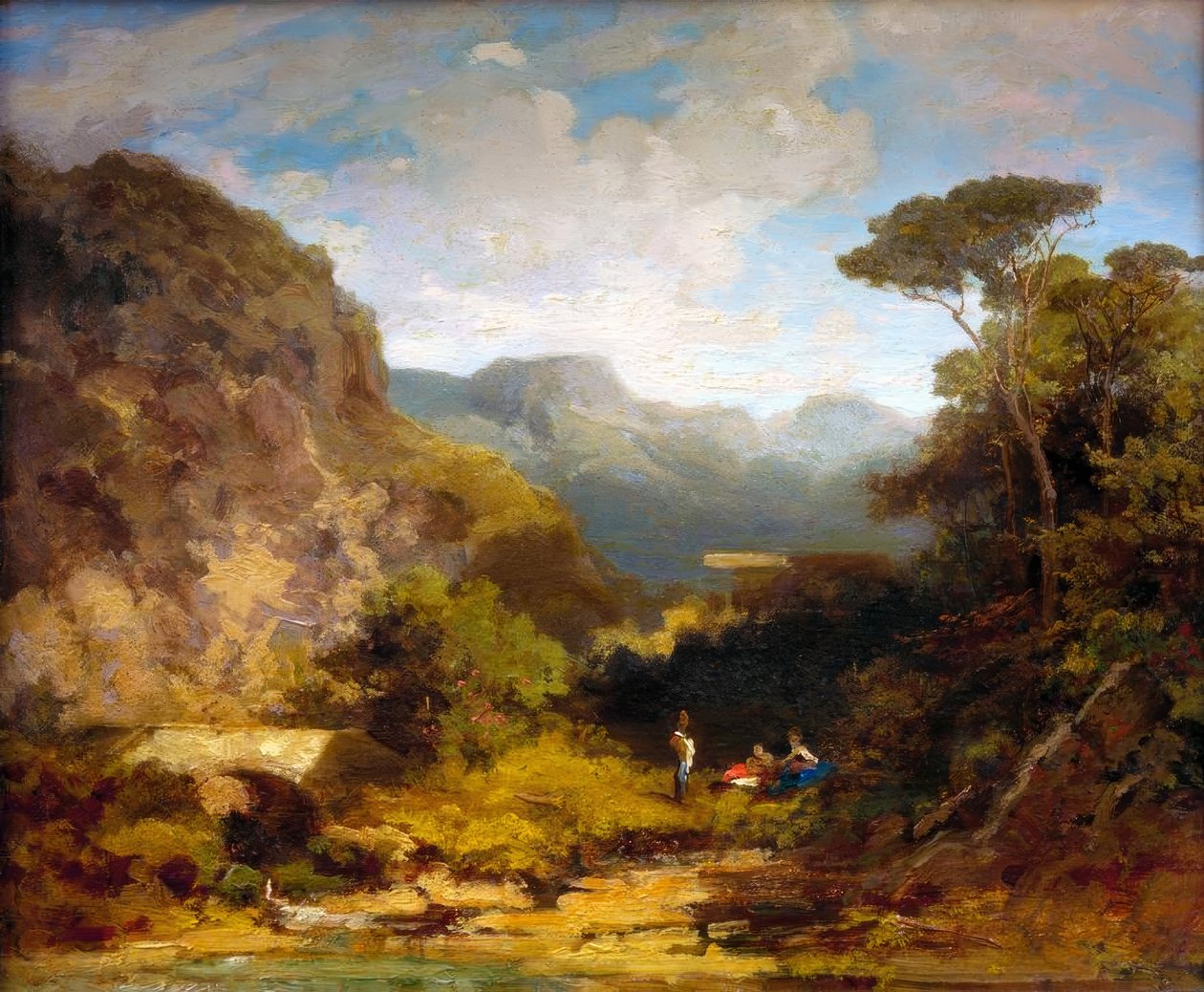 Déli táj alkotó: Carl Spitzweg