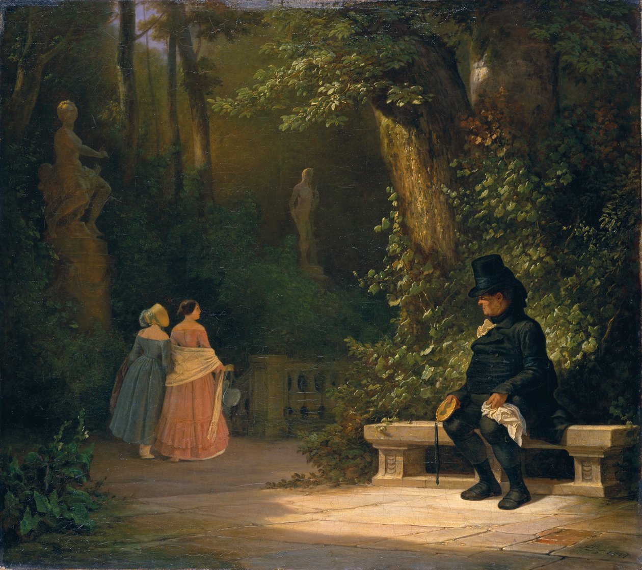 Az özvegy alkotó: Carl Spitzweg