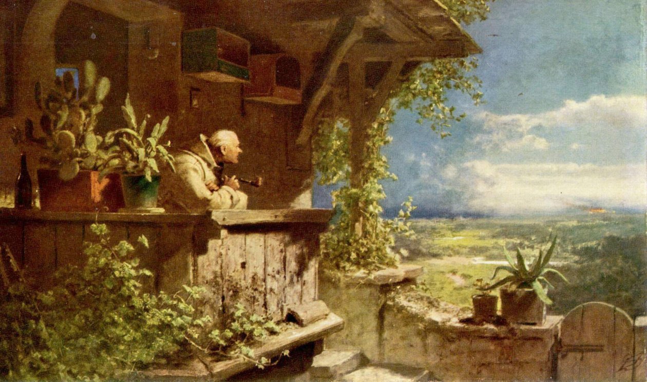 Gyanús füst alkotó: Carl Spitzweg