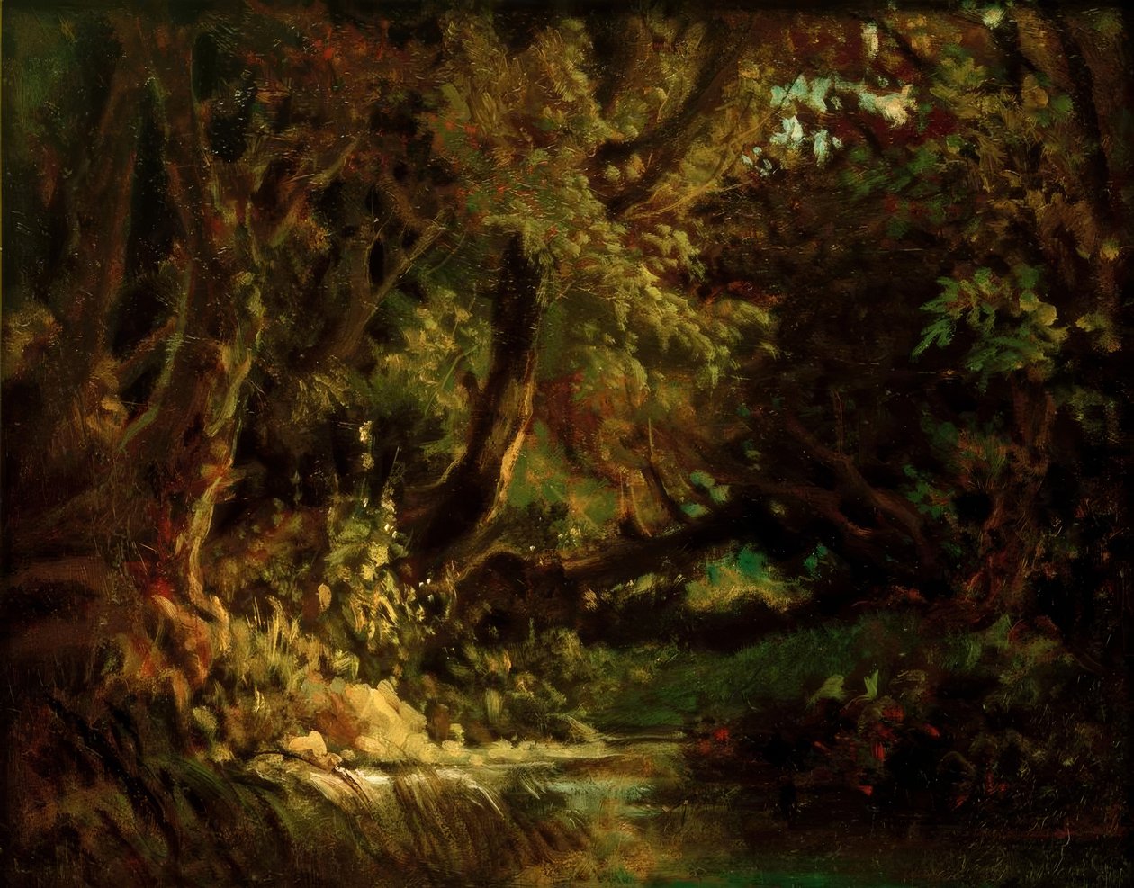 Waldinneres alkotó: Carl Spitzweg