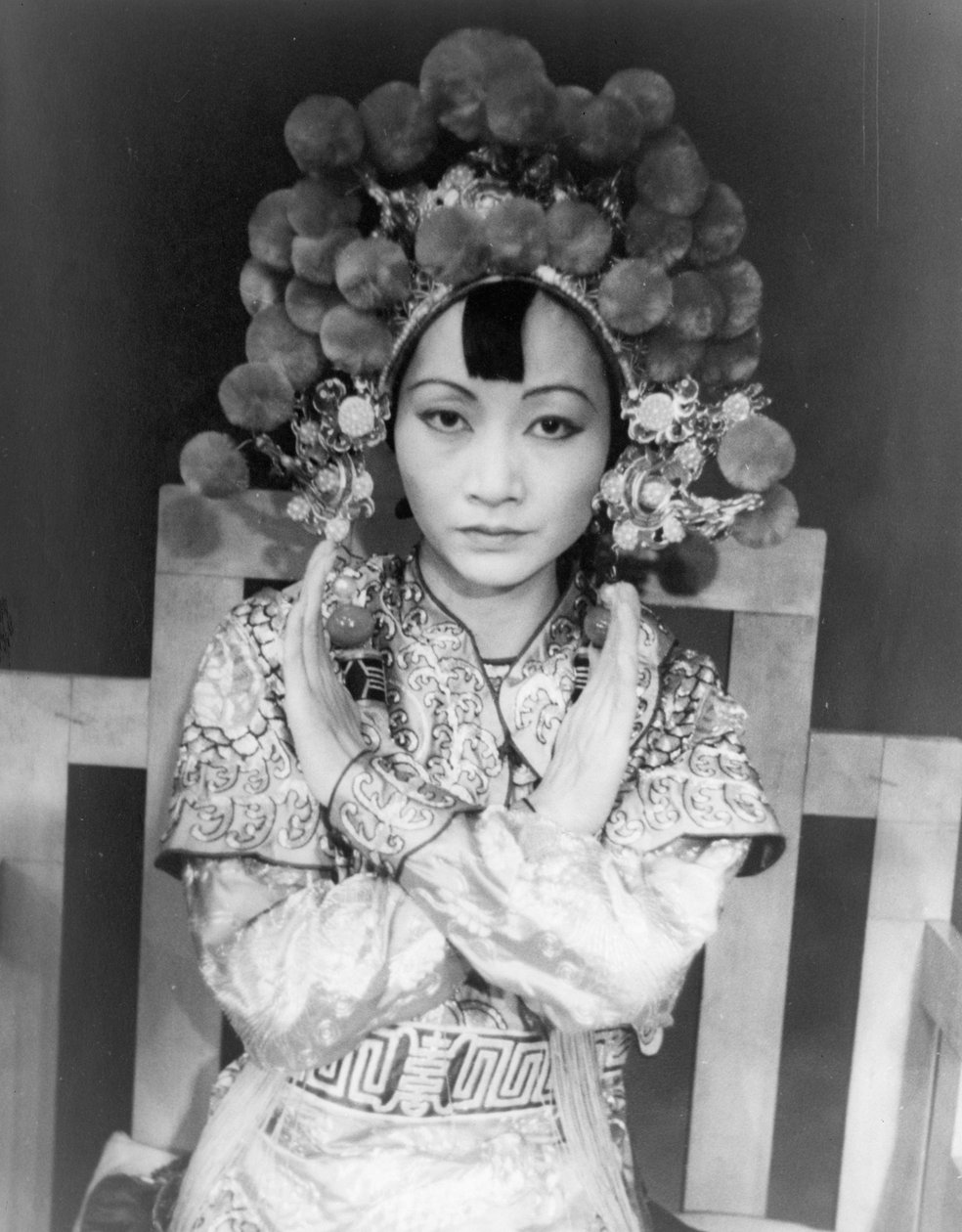 Anna May Wong a Turandotban a Westportban alkotó: Carl Van Vechten