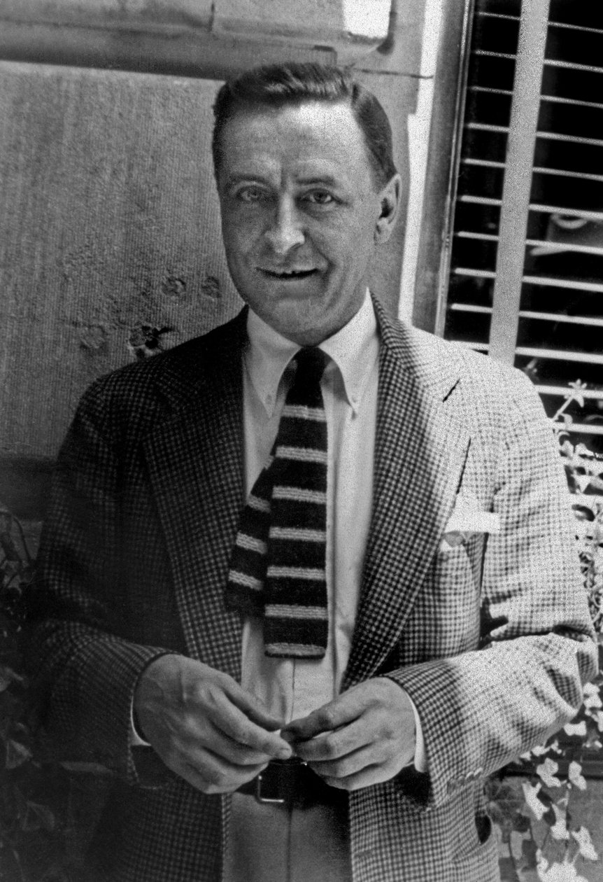 Francis Scott Fitzgerald (1896-1940) amerikai író itt 1937 körül Fotó: Carl Van Vechten alkotó: Carl Van Vechten