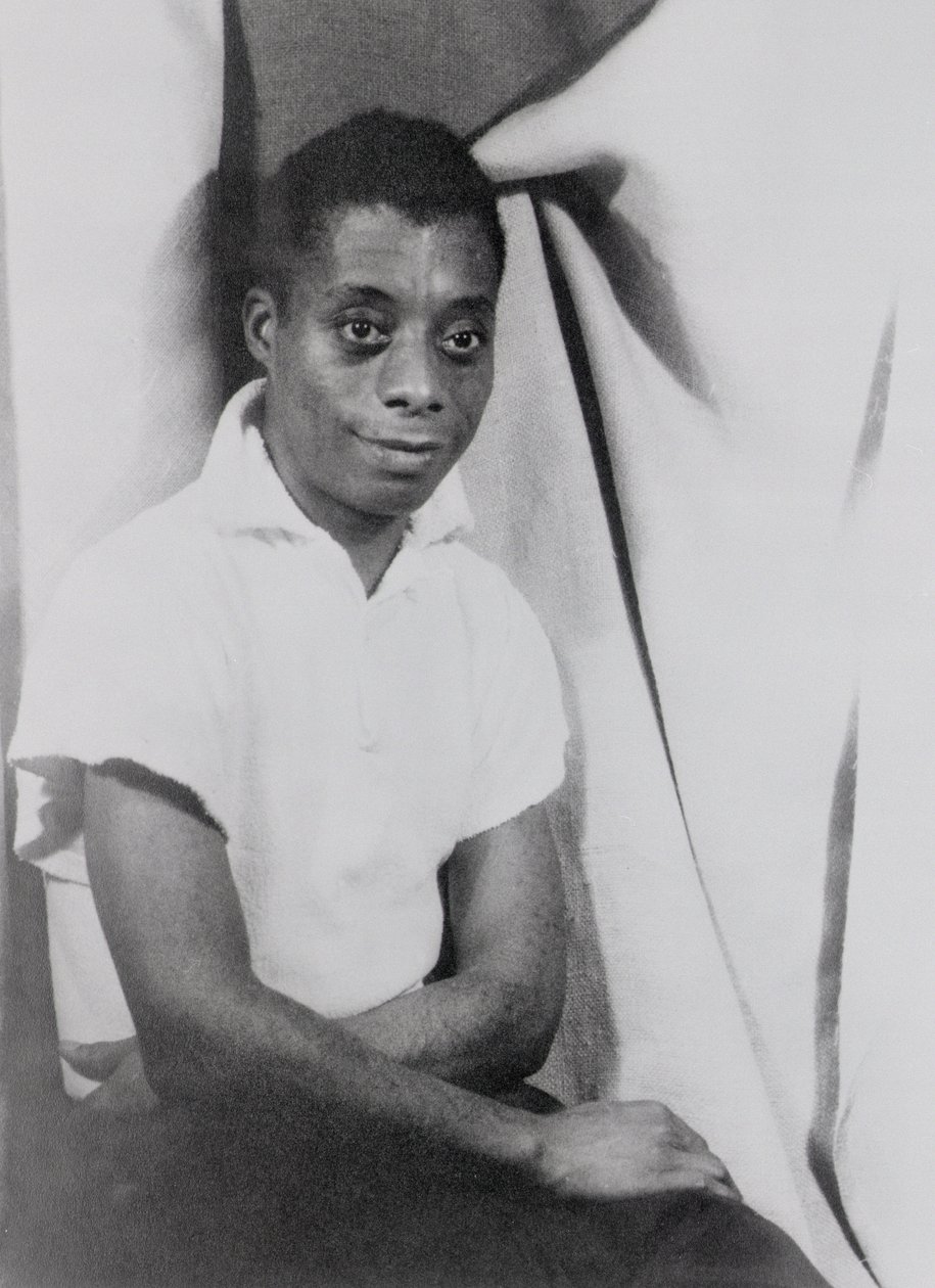 James Baldwin (1924-87) 1955. szeptember 13. (zselatinos ezüstnyomat) alkotó: Carl Van Vechten