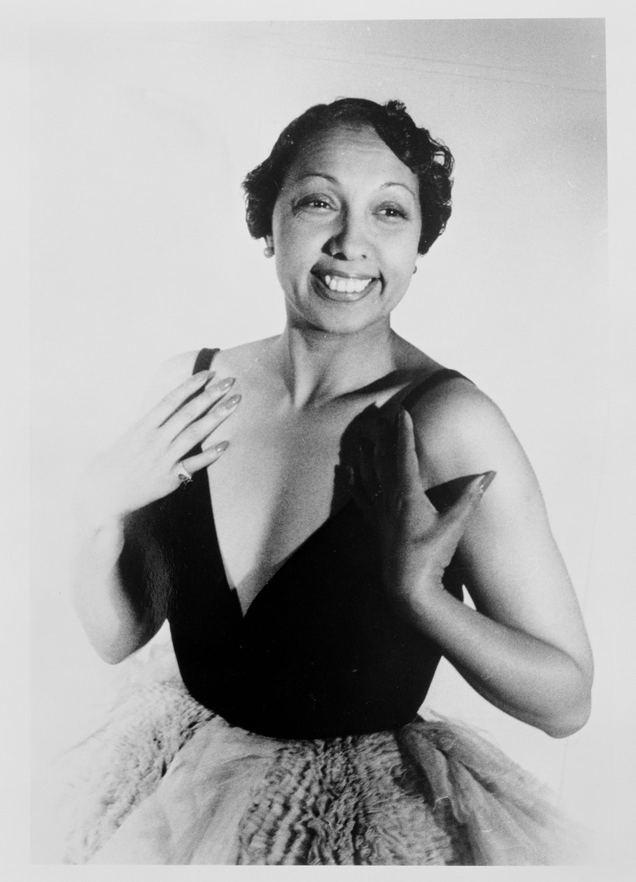 Josephine Baker (1906-75) Párizsban alkotó: Carl Van Vechten