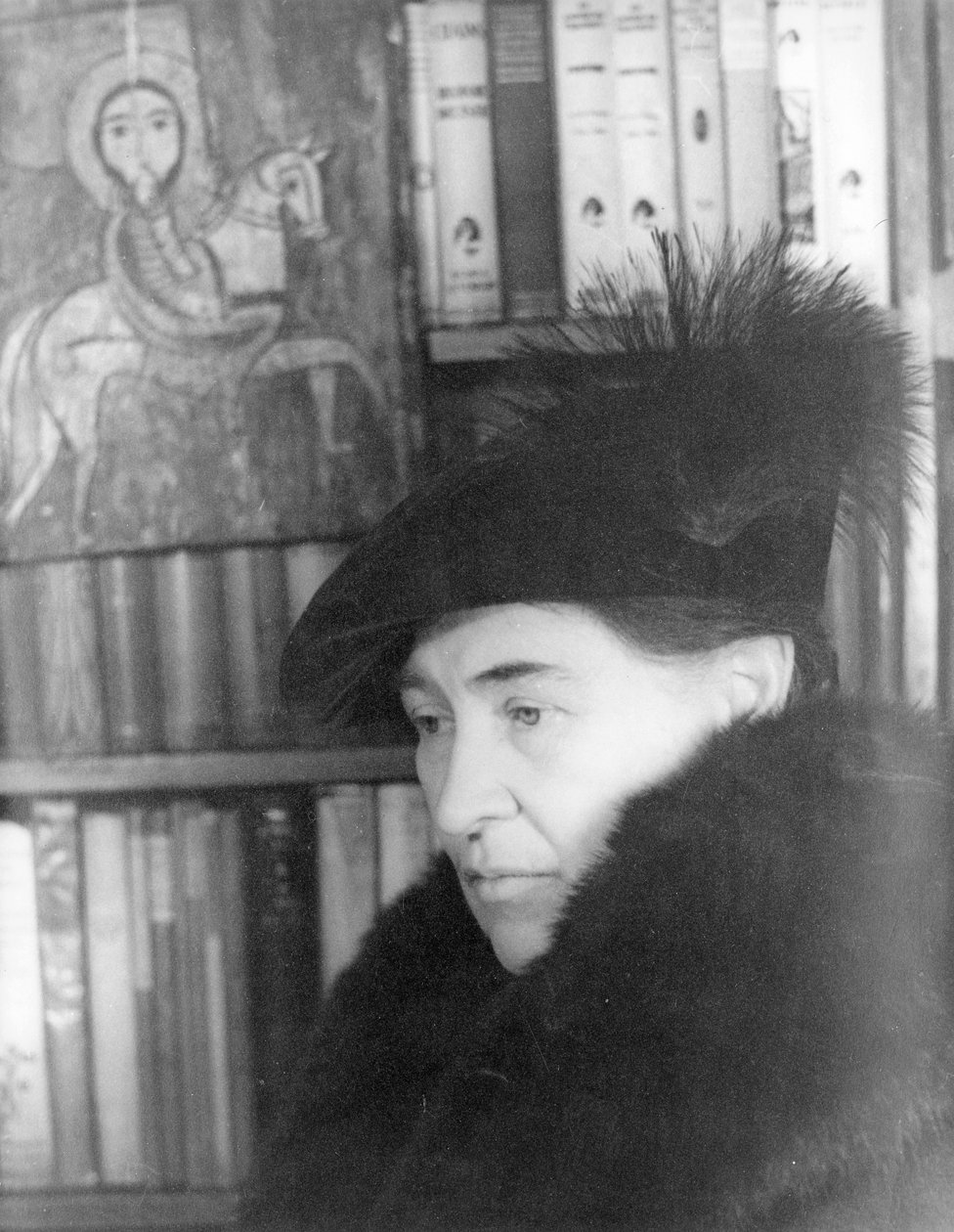Willa Cather (1873-1947) 1936. január 22. (fekete-fehér fotó) alkotó: Carl Van Vechten
