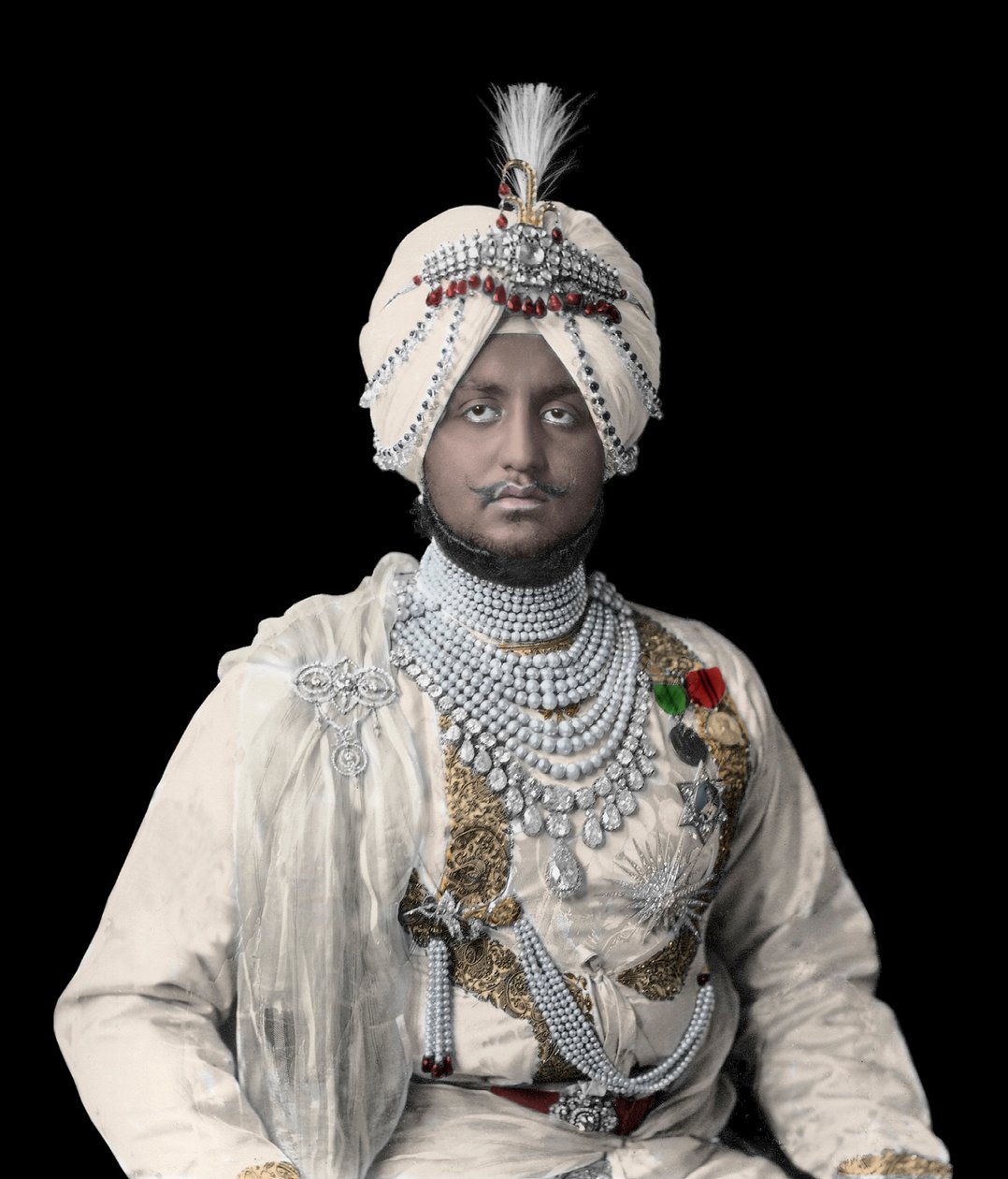 Bhupinder Singh, Patiala, Maharaja alkotó: Carl Vandyk