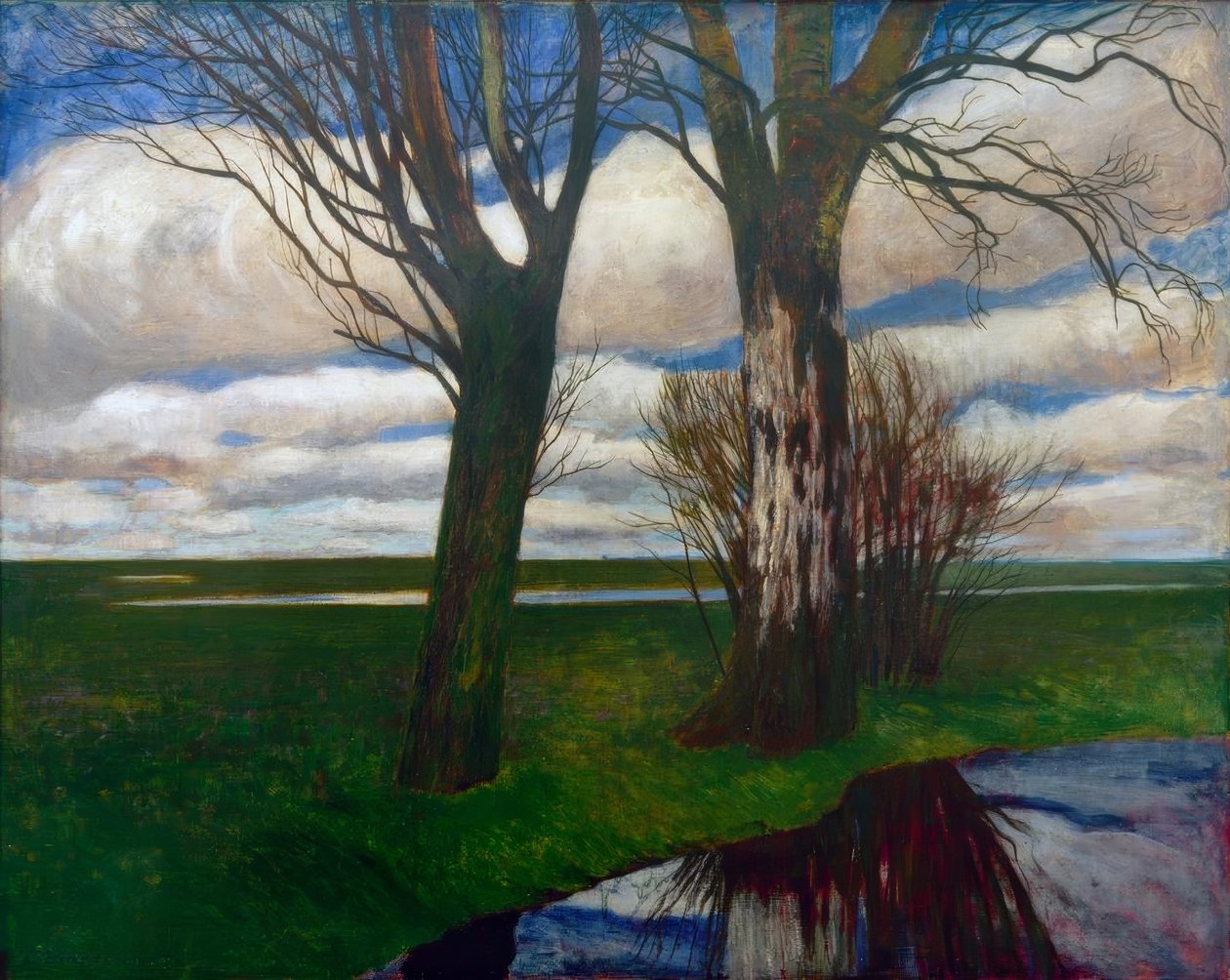 Moorlandschaft alkotó: Carl Vinnen