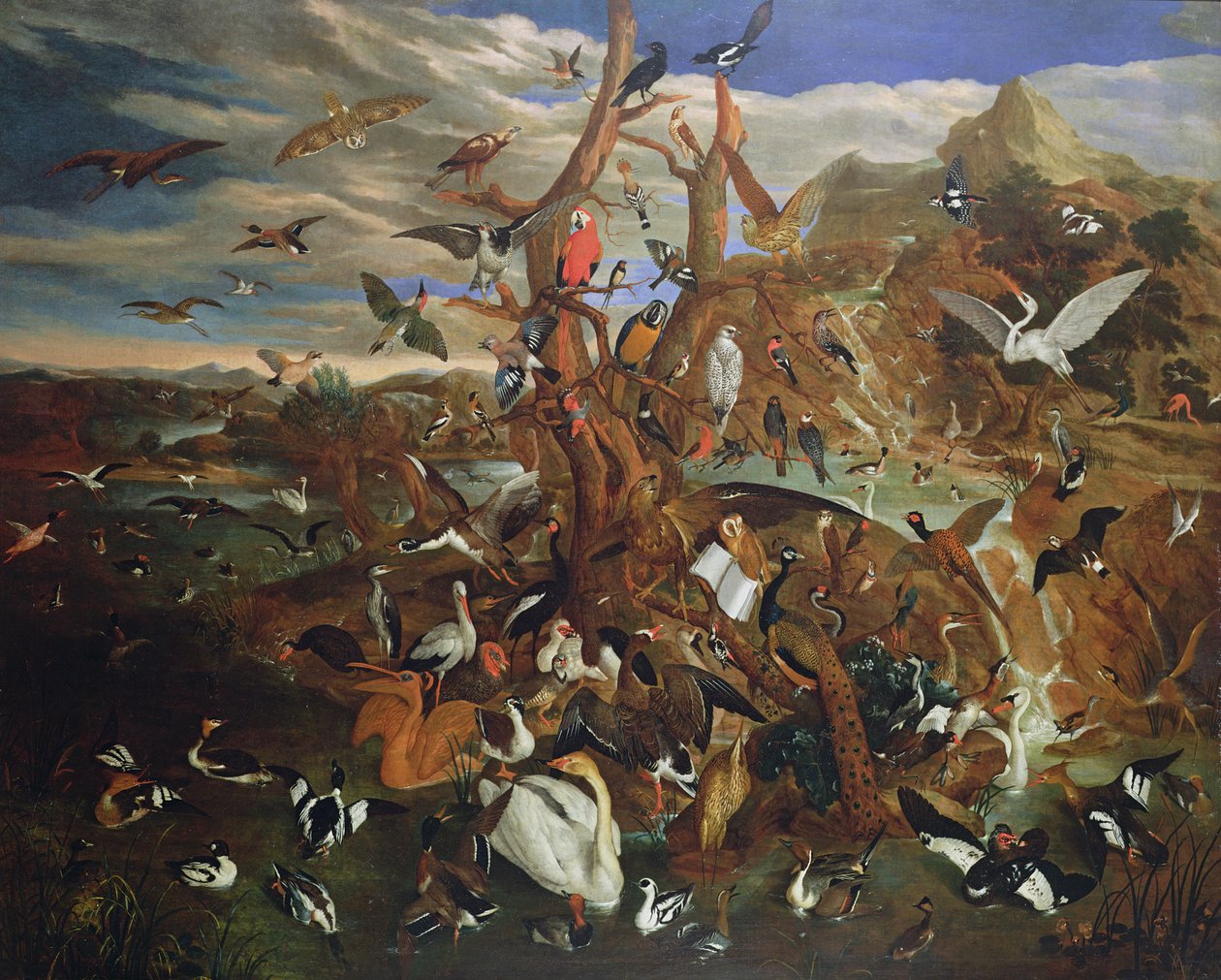 A madarak parlamentje alkotó: Carl Wilhelm de Hamilton