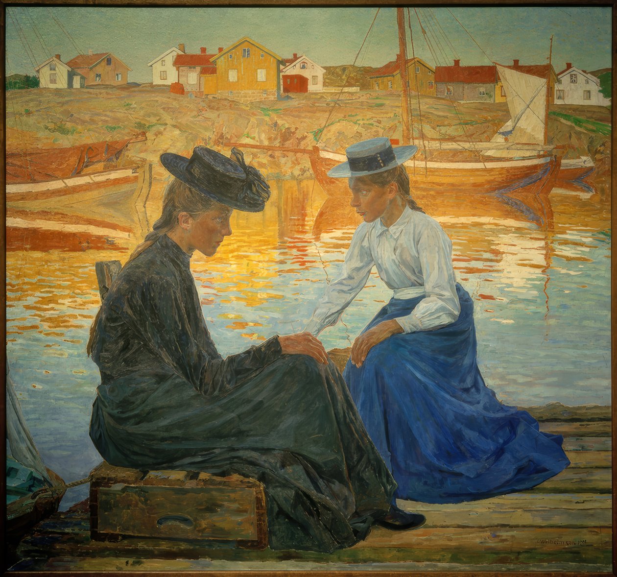 Az öböl alkotó: Carl Wilhelm Wilhelmson