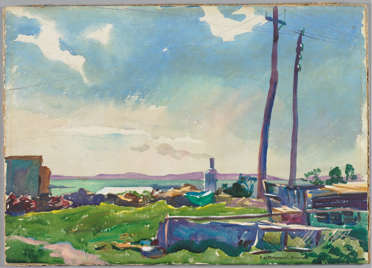 Levegő és napfény alkotó: Carl William Broemel