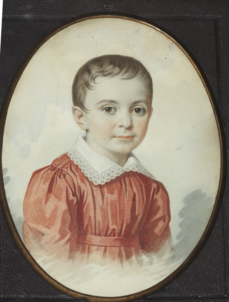 Eugenia Kochubey gyermekkori portréja, 1849. alkotó: Carl von Hampeln