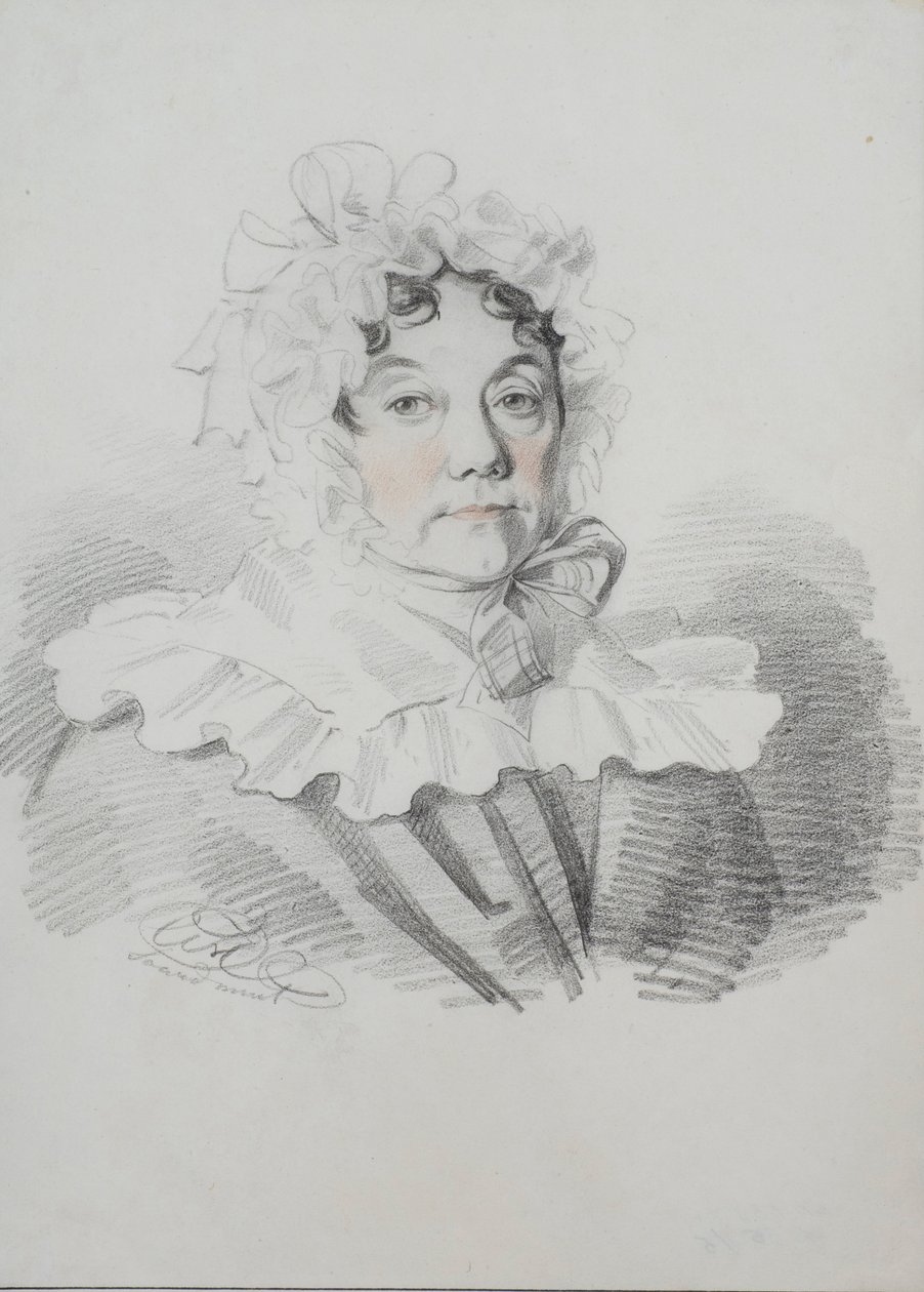 Maria Ivanovna Rimszkaja-Korsakova portréja, szül.: Naumova 1764-1832, 1820-as évek. alkotó: Carl von Hampeln