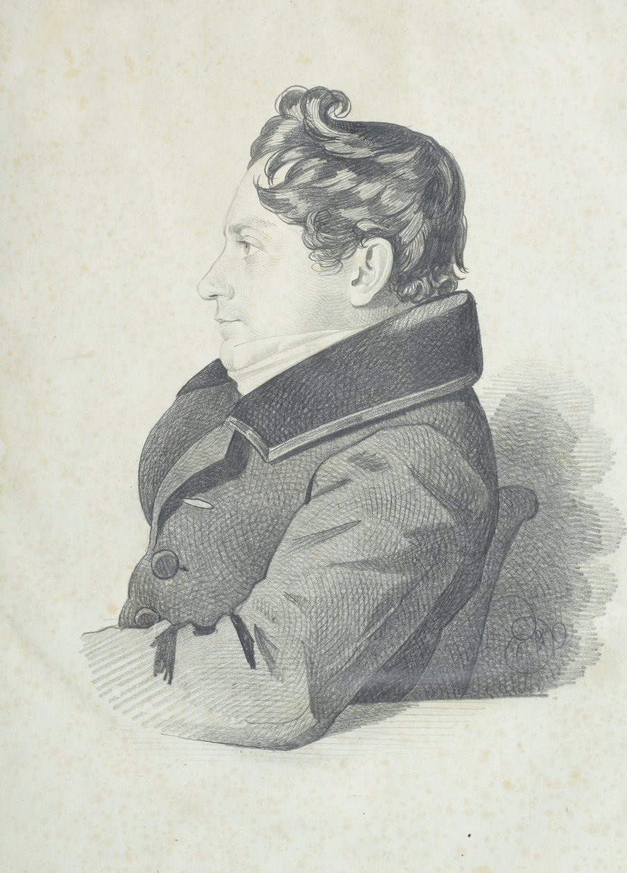 Nyikolaj Adrianovics Divov portréja 1792-1878, 1830-as évek. alkotó: Carl von Hampeln