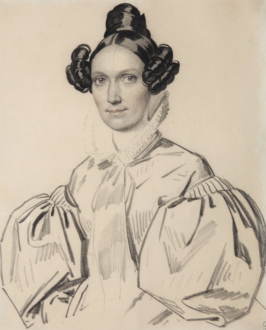 Olga Nikolaevna Talyzina portréja, született Zubova 1803-1882, 1830-as évek eleje. alkotó: Carl von Hampeln