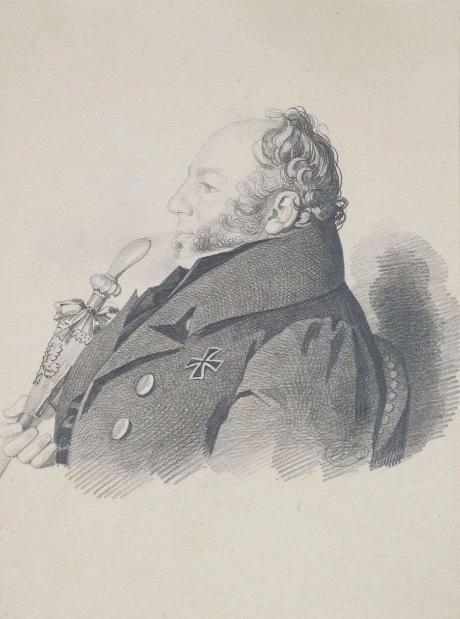 Vaszilij Vasziljevics Kochubey portréja 1784-1844, c. 1832. alkotó: Carl von Hampeln