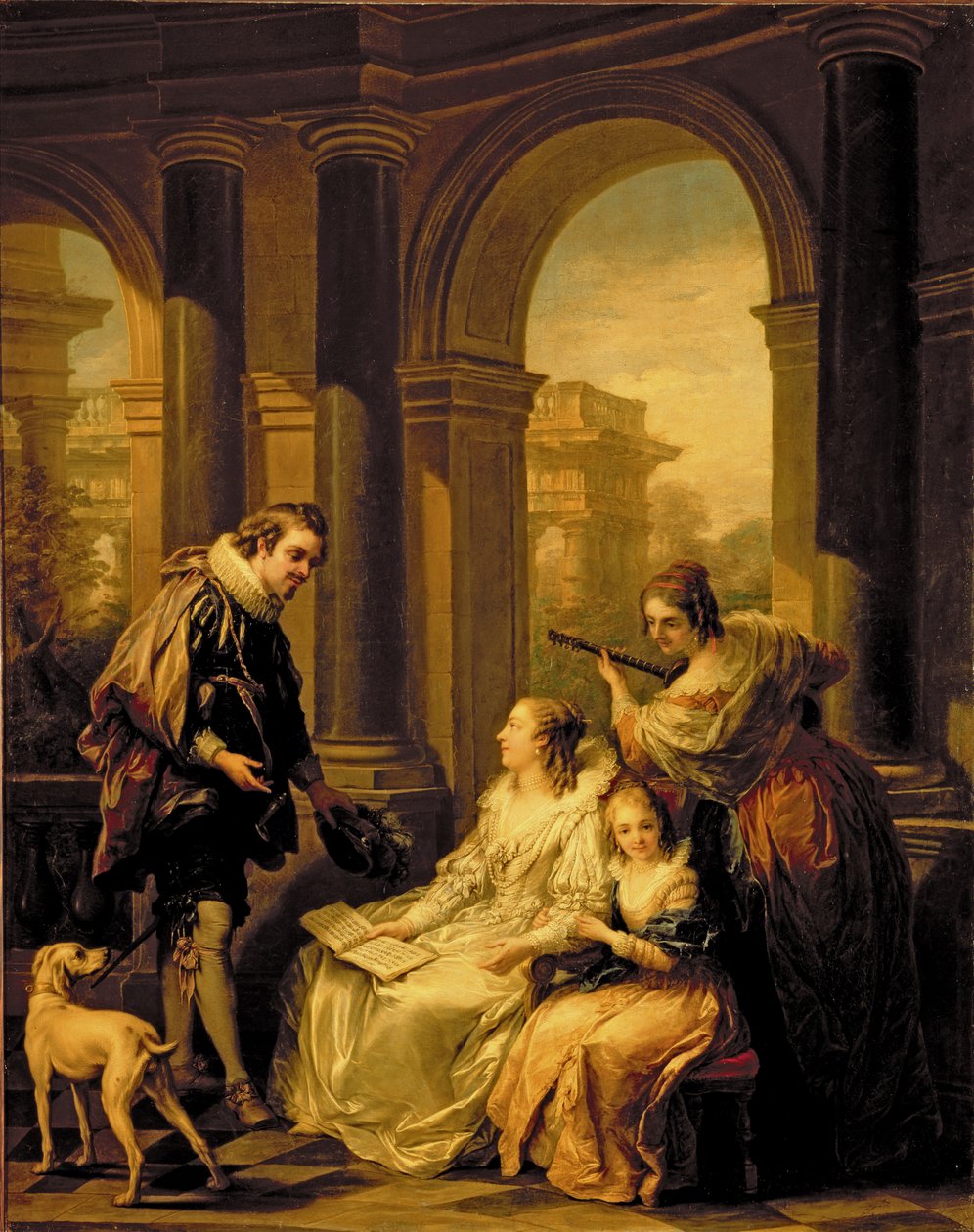 A koncert alkotó: Carle van Loo