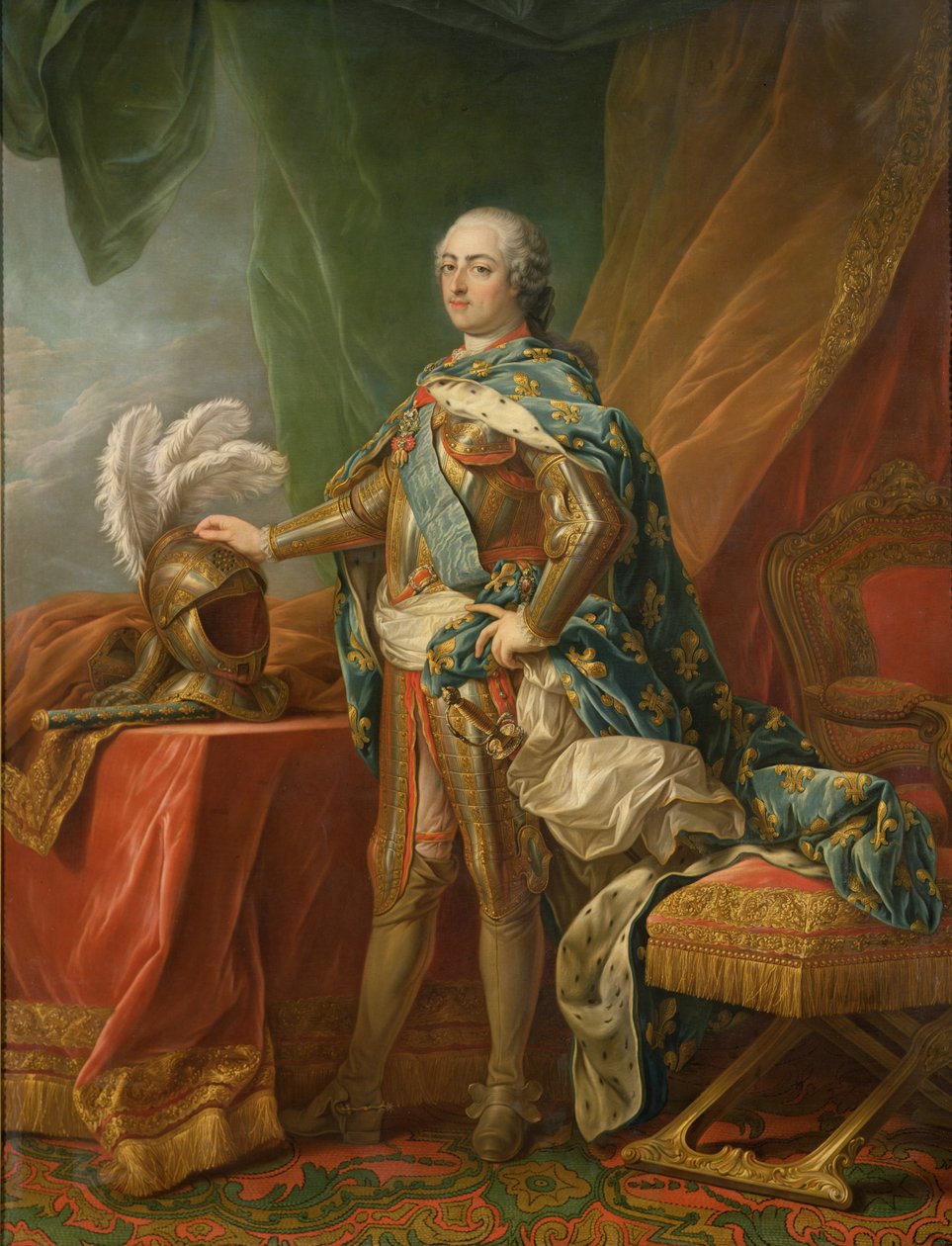 XV. francia Lajos alkotó: Carle van Loo