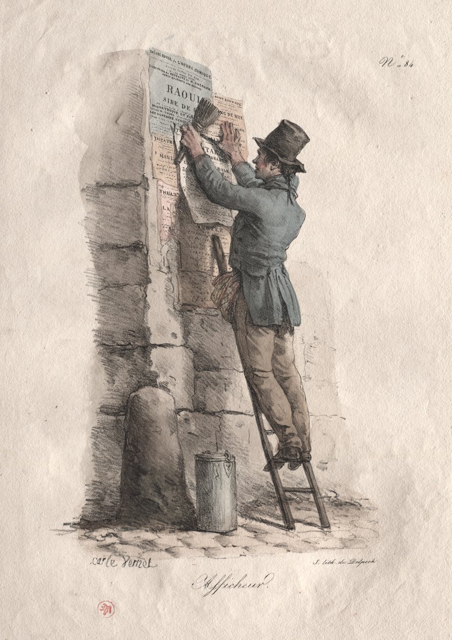 Bill plakát alkotó: Carle Vernet