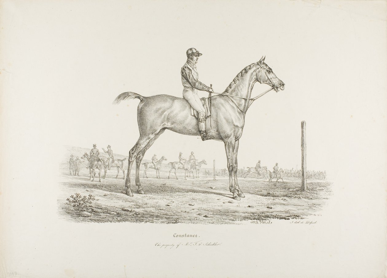Constance, J.G. úr tulajdona. Schickler alkotó: Carle Vernet