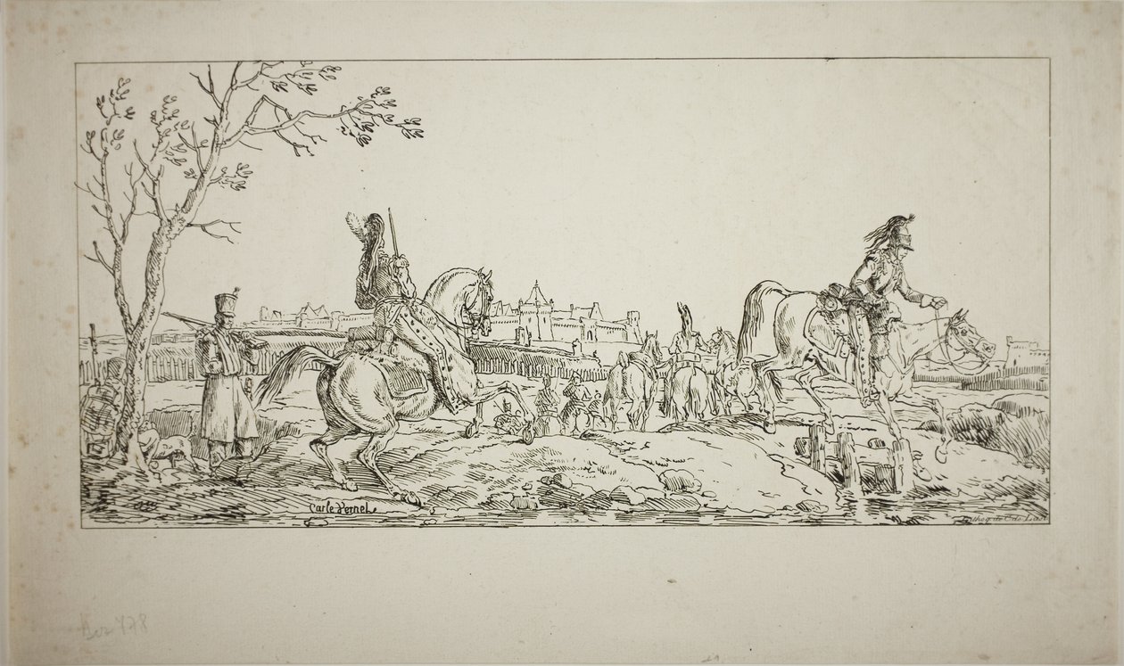 Az ostrom alkotó: Carle Vernet
