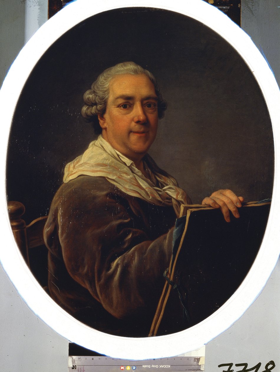 Önarckép. Carl Van Loo (1705-1765) festménye. Olaj, vászon, 87,5 x 71,5 cm alkotó: Carle van Loo