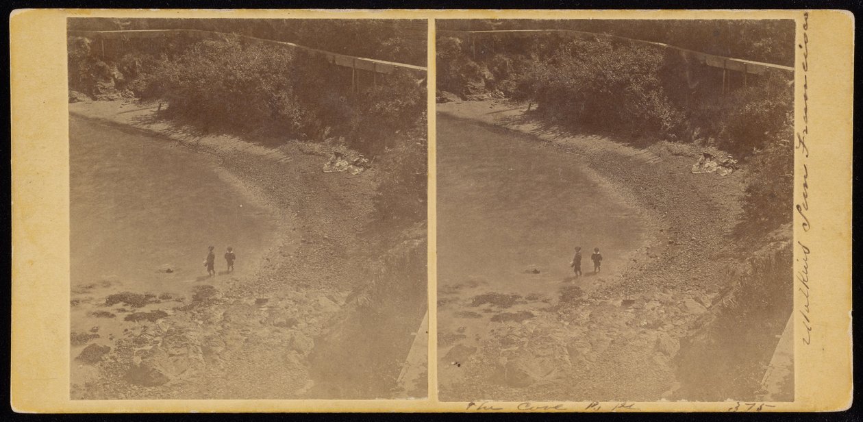 The Cove, S.F. alkotó: Carleton E. Watkins