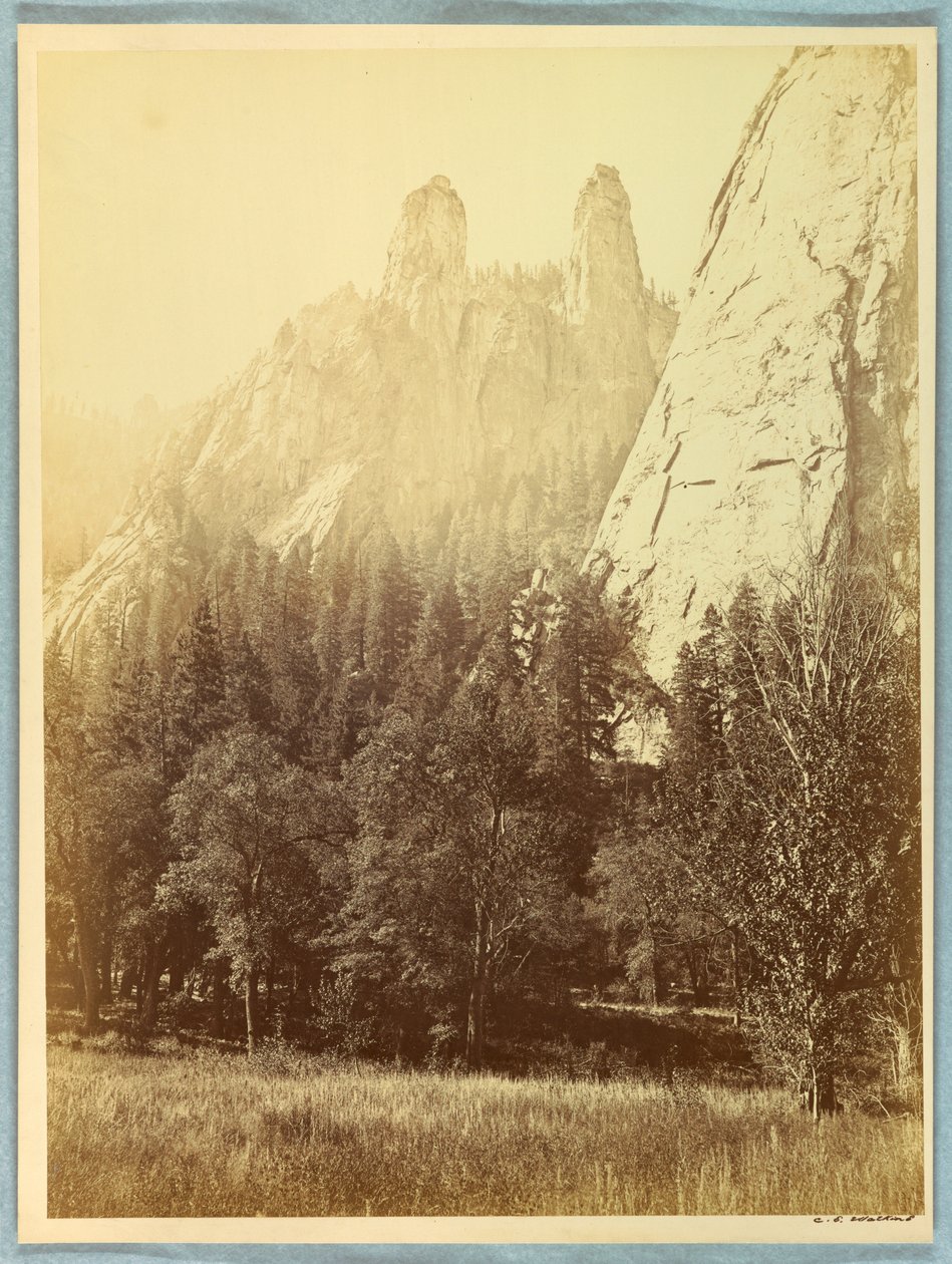 Cathedral Spire, Yosemite alkotó: Carleton E. Watkins