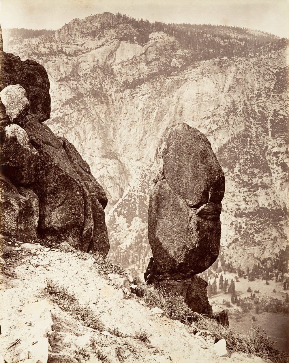 Eagle Point, Yosemite, kb. 1872, nyomtatott kb. 1876. alkotó: Carleton E. Watkins.