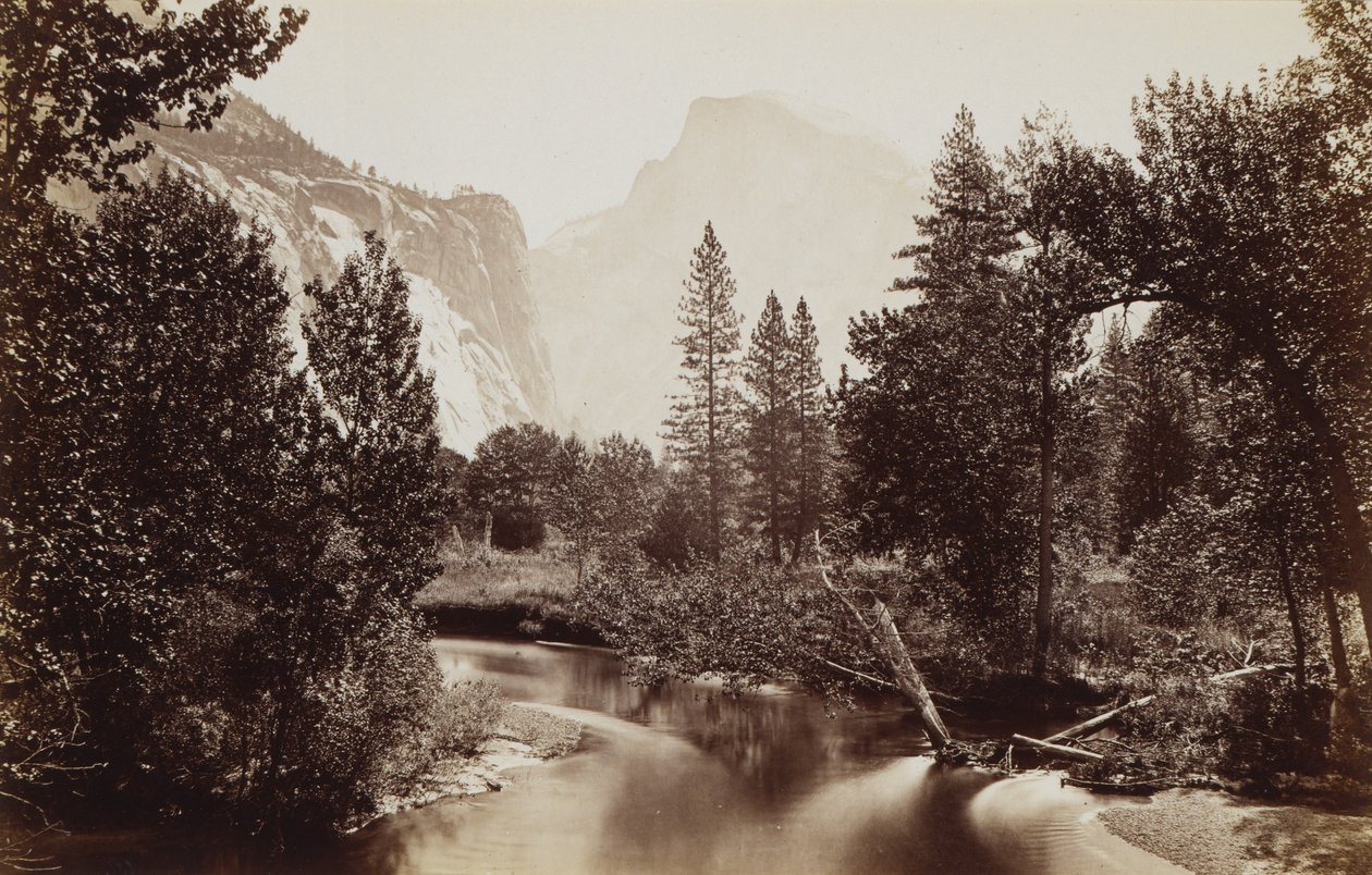 Half Dome, Yosemite, Kalifornia alkotó: Carleton E. Watkins
