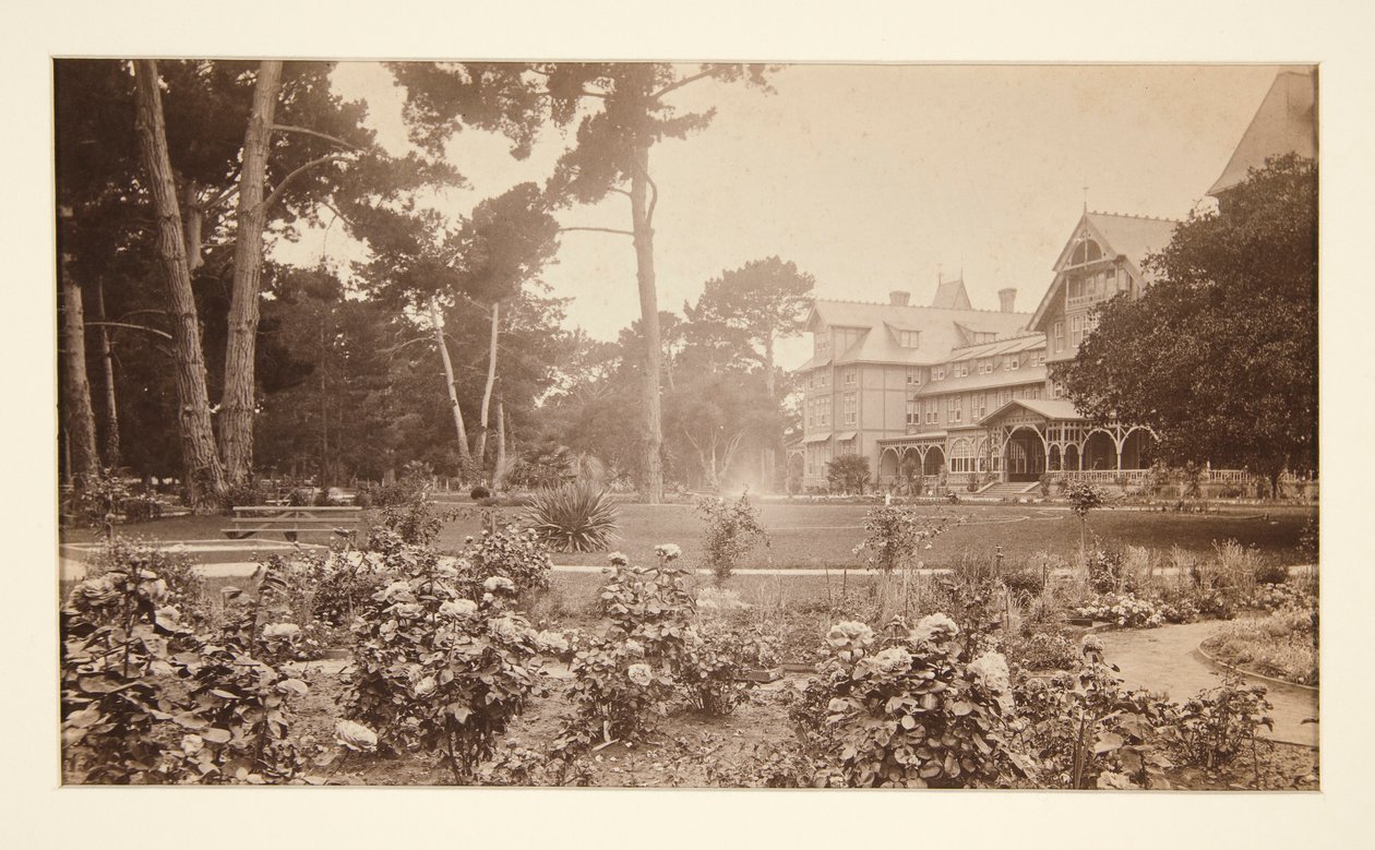 Hotel del Monte, Monterey, Rózsakert alkotó: Carleton E. Watkins