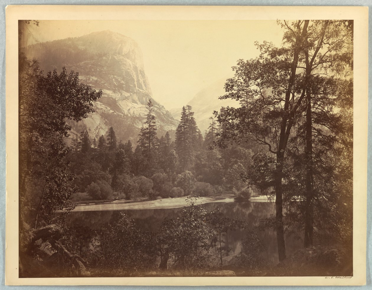 Ah-Wi-Yah-tó, Yosemite alkotó: Carleton E. Watkins