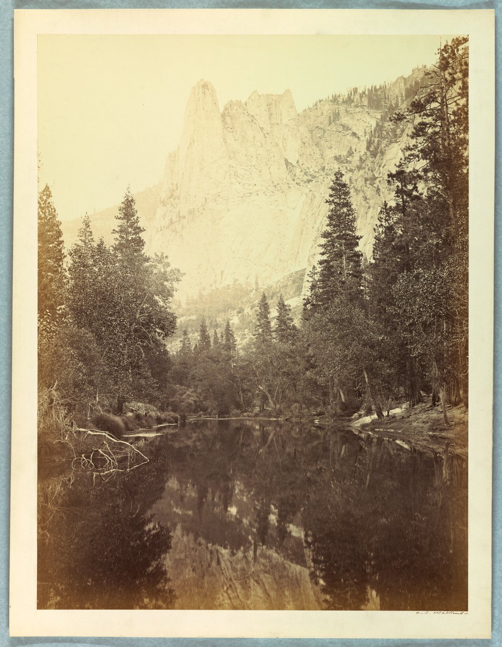 Sentinel, 3270 láb, Yosemite alkotó: Carleton E. Watkins