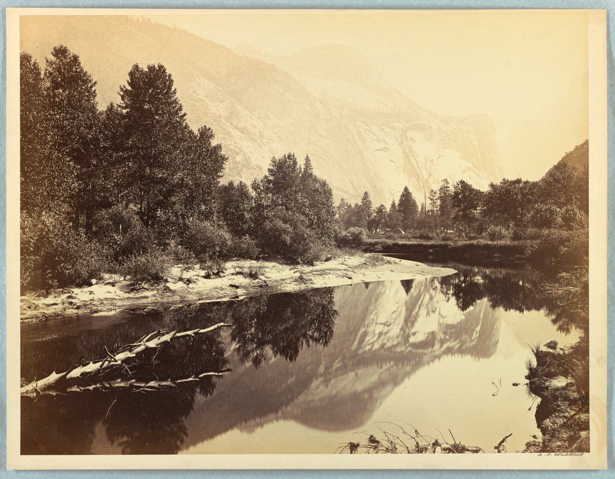 Tasoye, North Dome, 3729 láb, Yosemite alkotó: Carleton E. Watkins
