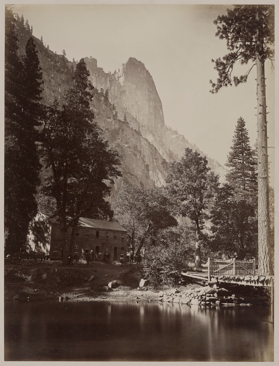 The Sentinel Rock, 3270 láb alkotó: Carleton E. Watkins