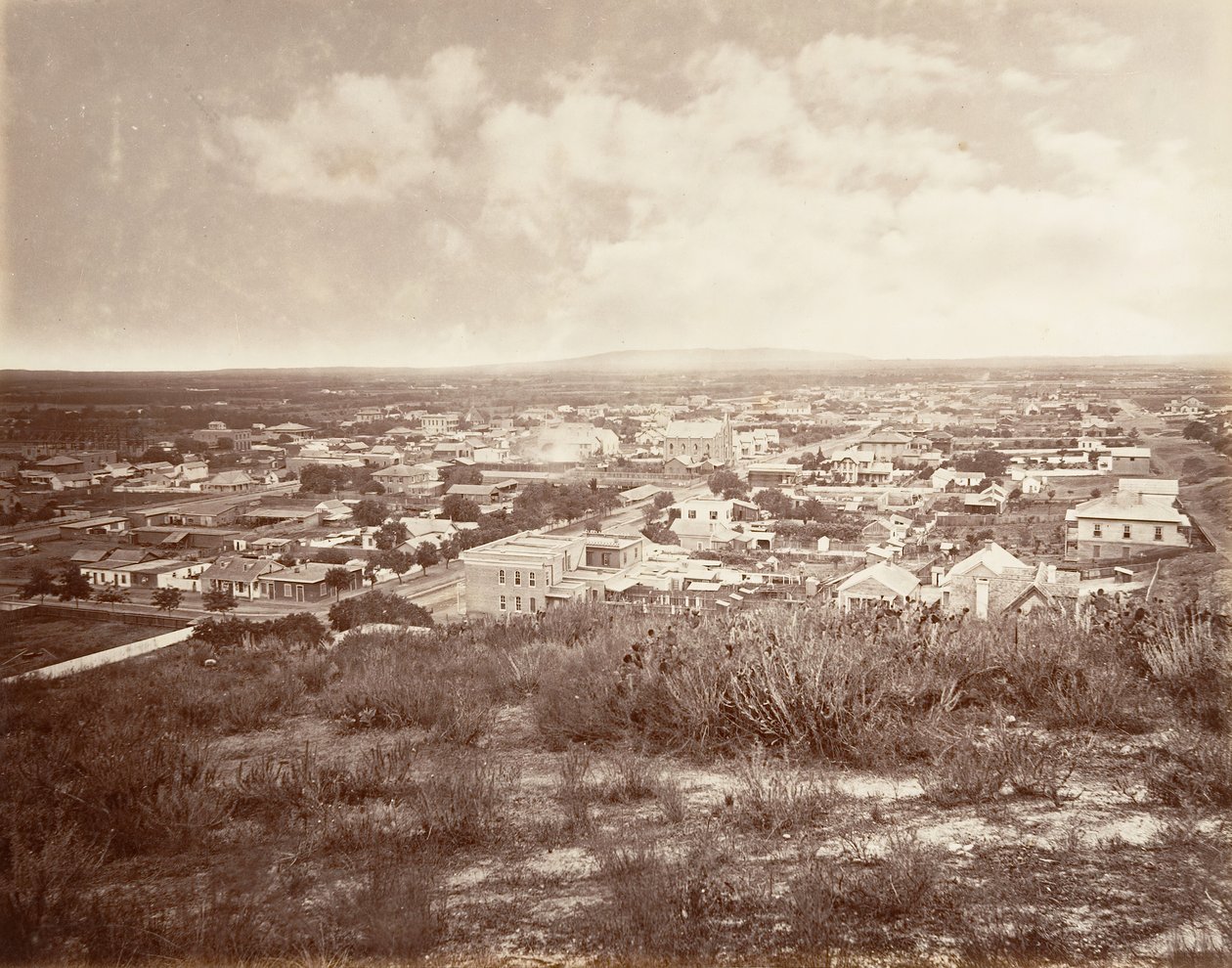 Los Angeles, 1876, nyomtatott kb. 1876. alkotó: Carleton Emmons Watkins